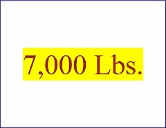 7000 Lbs